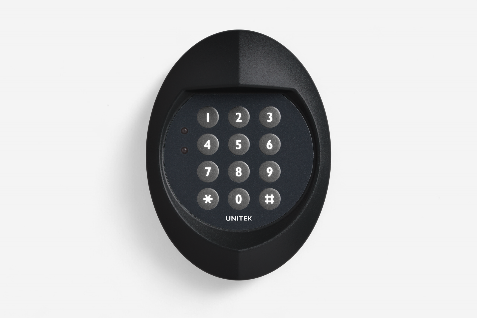 Mifare læser med tastatur, type T370-S1, farve sort