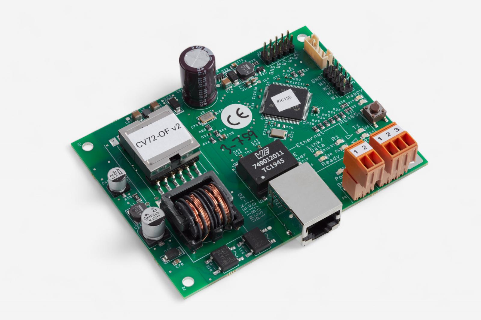 Ethernet til RS485 konverter. COM Server, type CV72 open frame