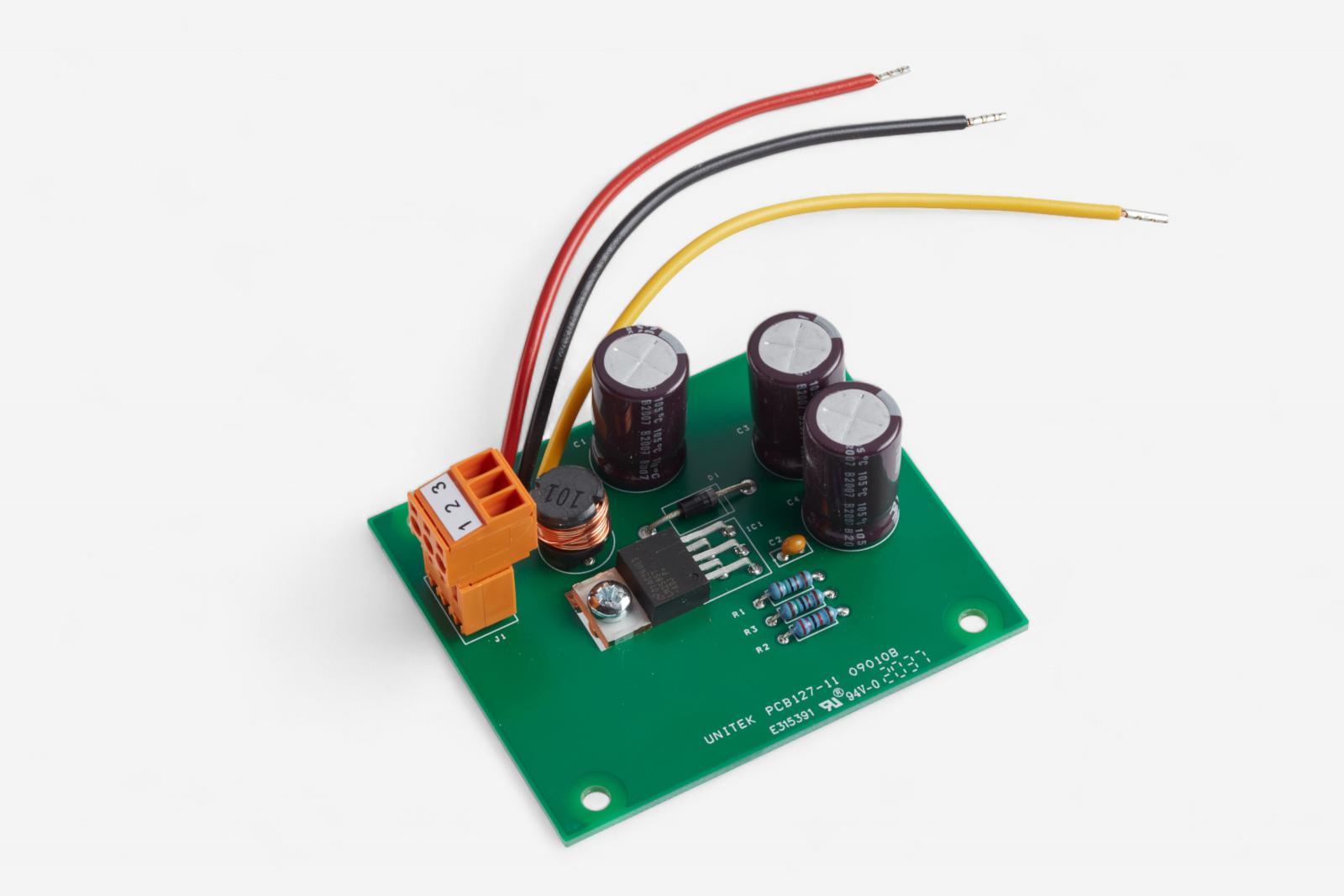 Step-up converter, 12 til 24 volt, type PCB127