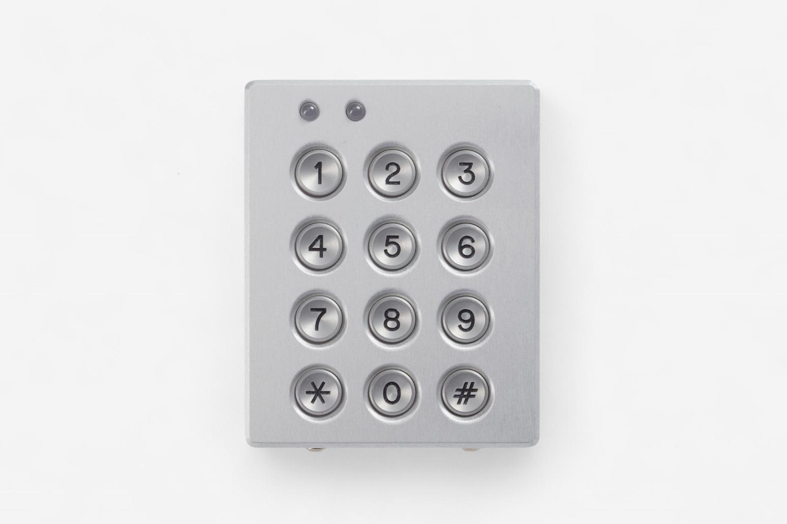 Tastatur i aluminium, Type T242